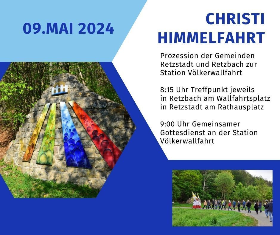 2024 5 Christi Himmfaht 2024 mit Retzstadt