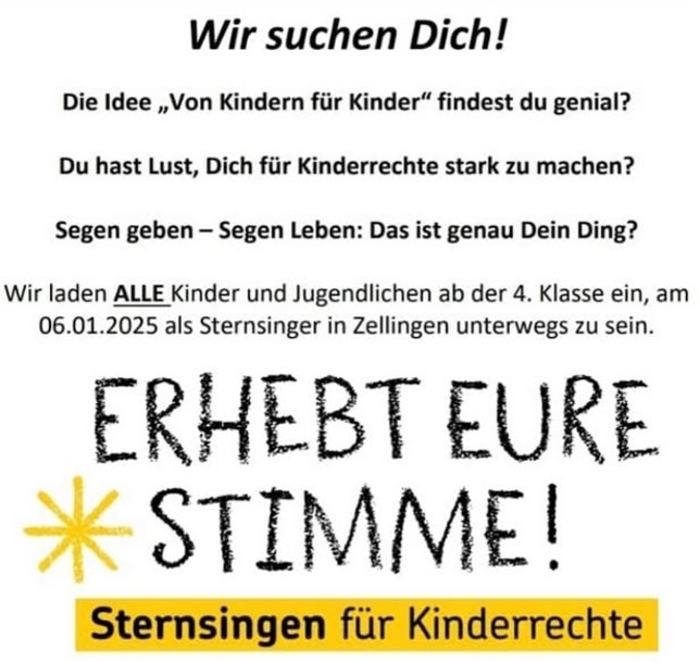 2025 Werbung Sternsinger