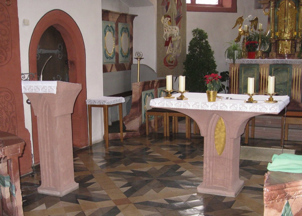 mini kirche st jakobus altar